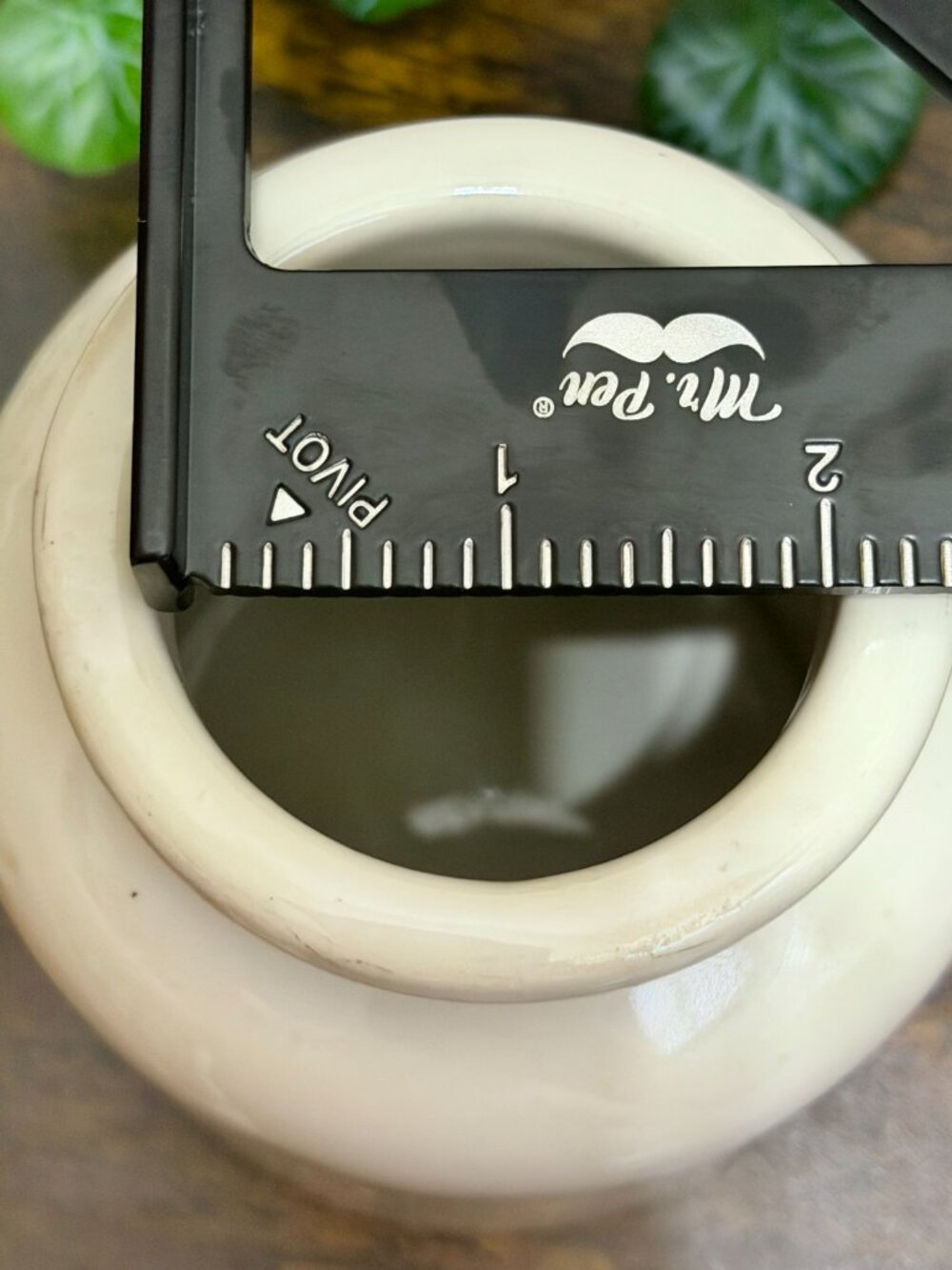 Vintage French Lab Lagny Mustard Stoneware Crock Jar Vase Pottery Mid Century - Picture 12 of 12